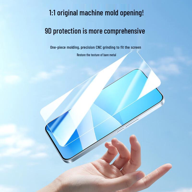 Smorss Tempered Glass Screen Protector for Meizu Note 16 Pro (2-Pack)