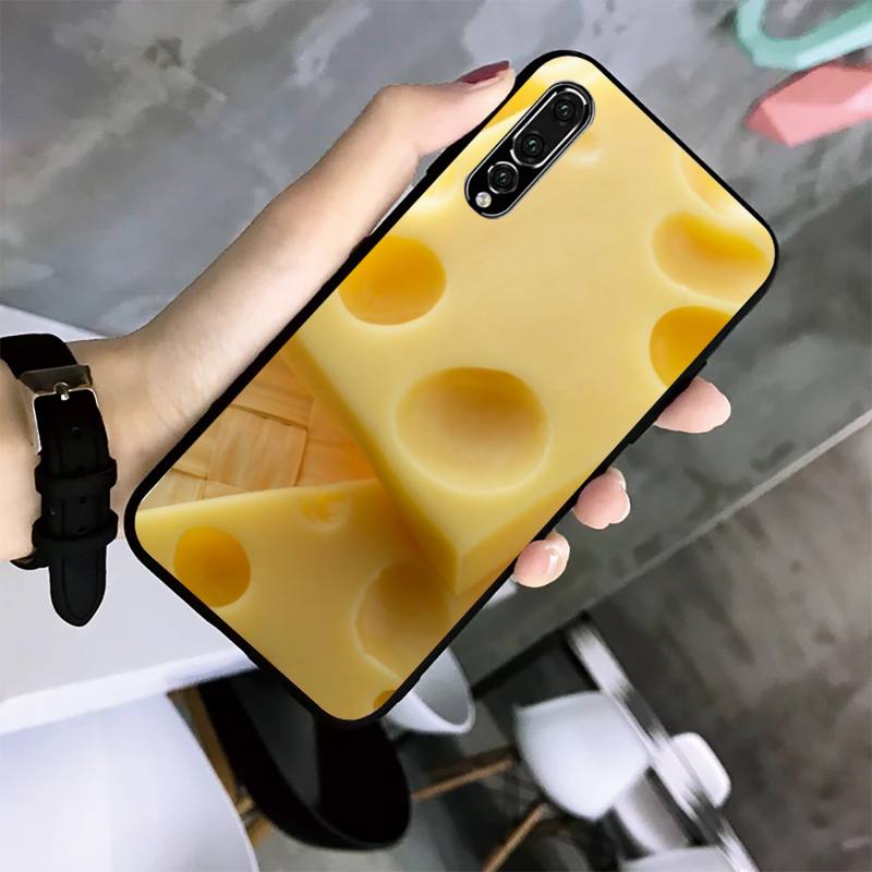 The Power Of Cheese Phone Case For Huawei G7 G8 P7 P8 P9 P10 P20 P30 Lite Mini Pro P Smart Plus Cove Fundas