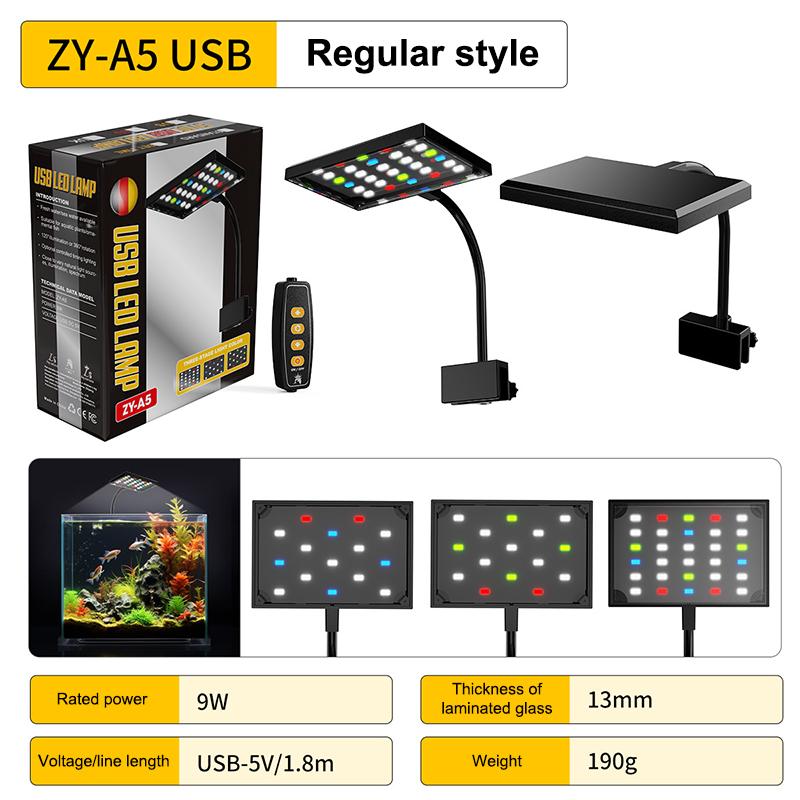 

Освещение для аквариума Светодиодное освещение для аквариума с травой Высокая яркость Водорослевая лампа Ландшафтный аквариум Регулируемая яркость Освещение Лампа