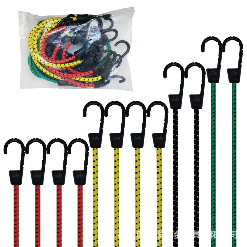 High Elastic Rubber Luggage and Motorcycle Rope - Assorted Colors, Quality Assurance, Hot Sale