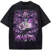 2026 Jujutsu Kaisen Mahito Graphic Printed T-shirt Men's and Women's Washed T-shirt High Quality Vintage Cotton T-shirt Tops