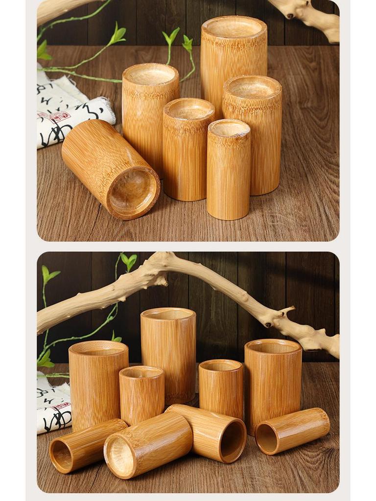 Bamboe Cupping Set: TCM Vuurbekers en Potten voor Thuis of Tuin Gebruik