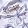 Male Masturbator Clear Crystal Set Penis Lock Essence Set Sex Toys