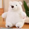 Polar Fox Husky Bear Plush Toy Animal Stuffed Doll Bedroom Decoration Gift Kids