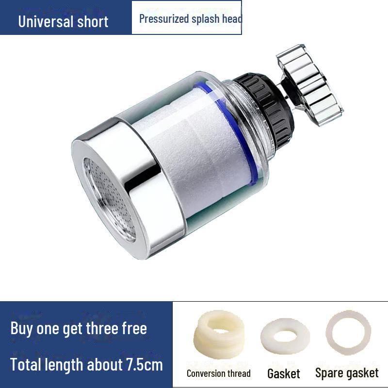 "Electroplated Kitchen Faucet Water Purifier Filter"