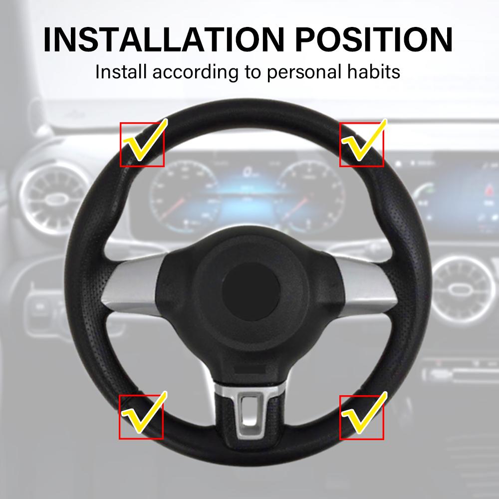 Richtungsspirale Knopfkugel Müheloser Ball 360 ° Einhand-Lenkhilfe Fahrverstärker Multifunktionales Fahrartefakt