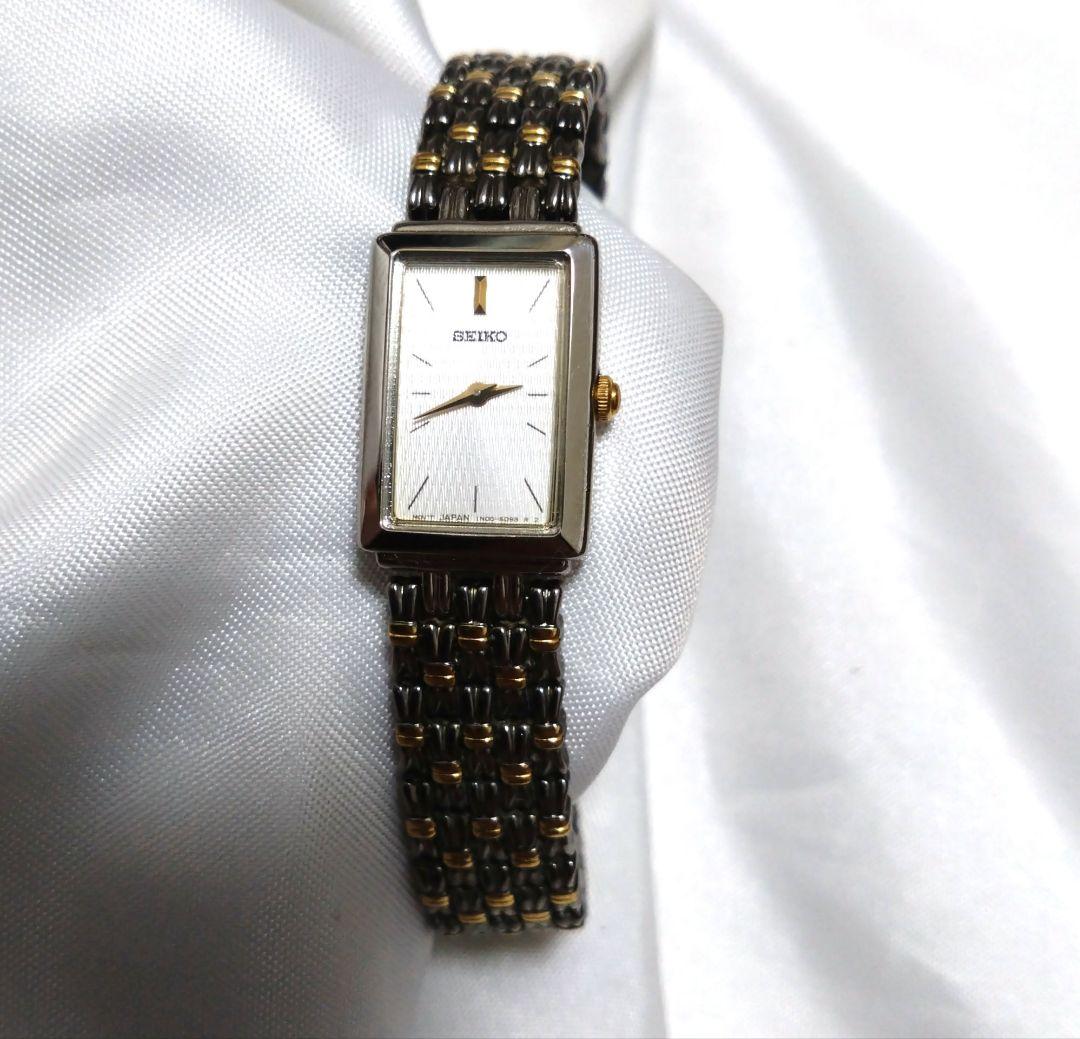 

[USED] Extremely rare SEIKO braided combination watch with battery