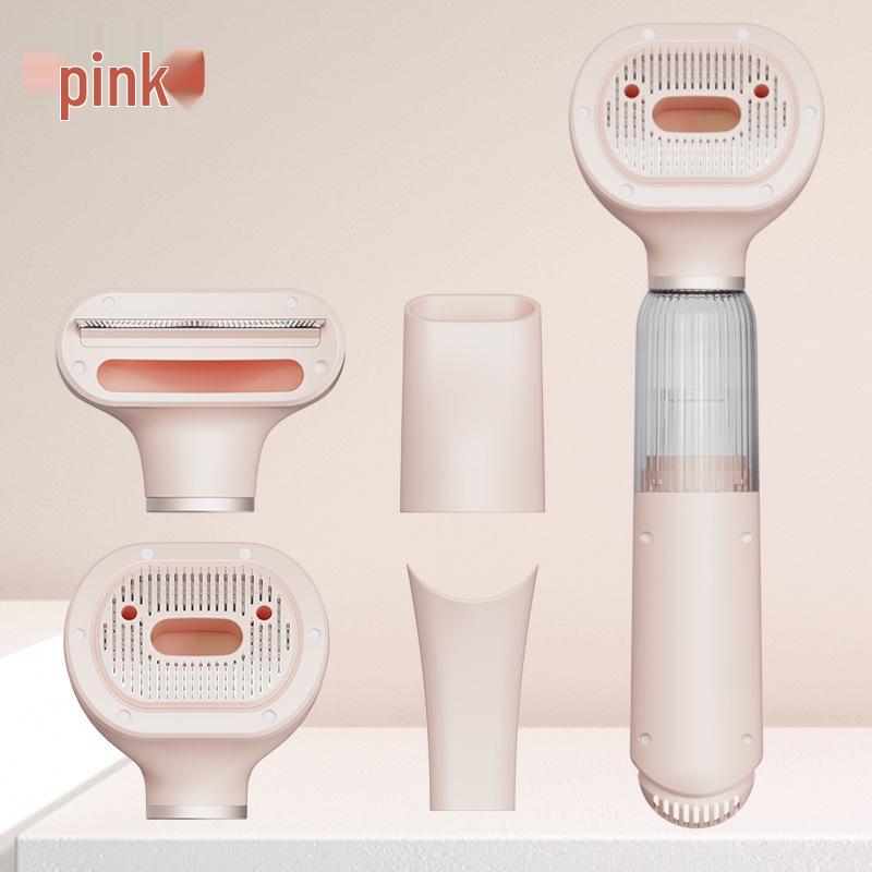 4-in-1 Multifunctional Pet Hair Suction Comb for Dogs and Cats 4-in-1 Vacuum Cleaner