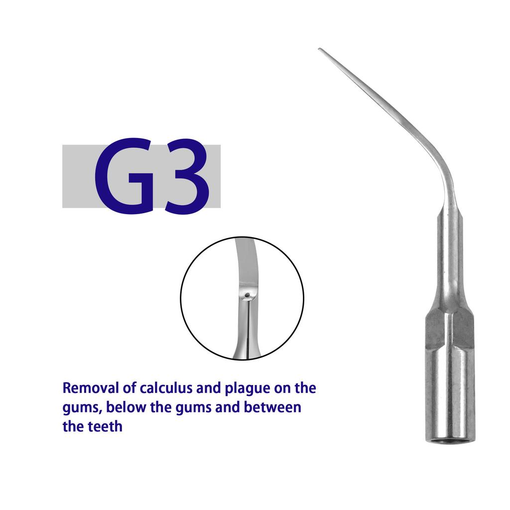 5Pcs Dental Ultrasonic Scaler Tips Fit Ems Woodpecker Dte Satelec G1-G6 E1-E5 P1 P3 P4 Gd1-Gd6 Pd1 Pd3 Pd4 Ed1 Ed2