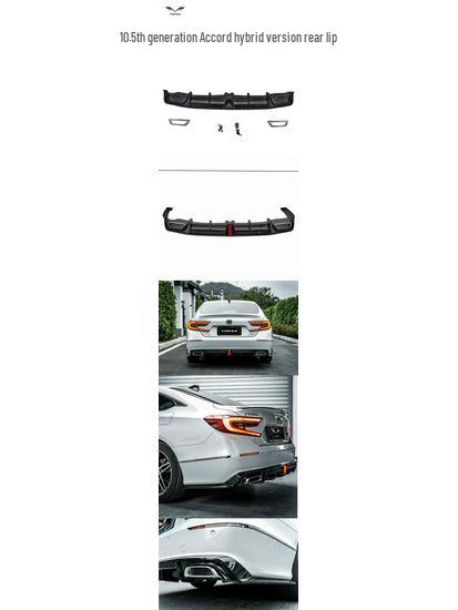10th-Gen Accord Hybrid '22 YOFER Rear Lip, Spoiler & Bumper Kit