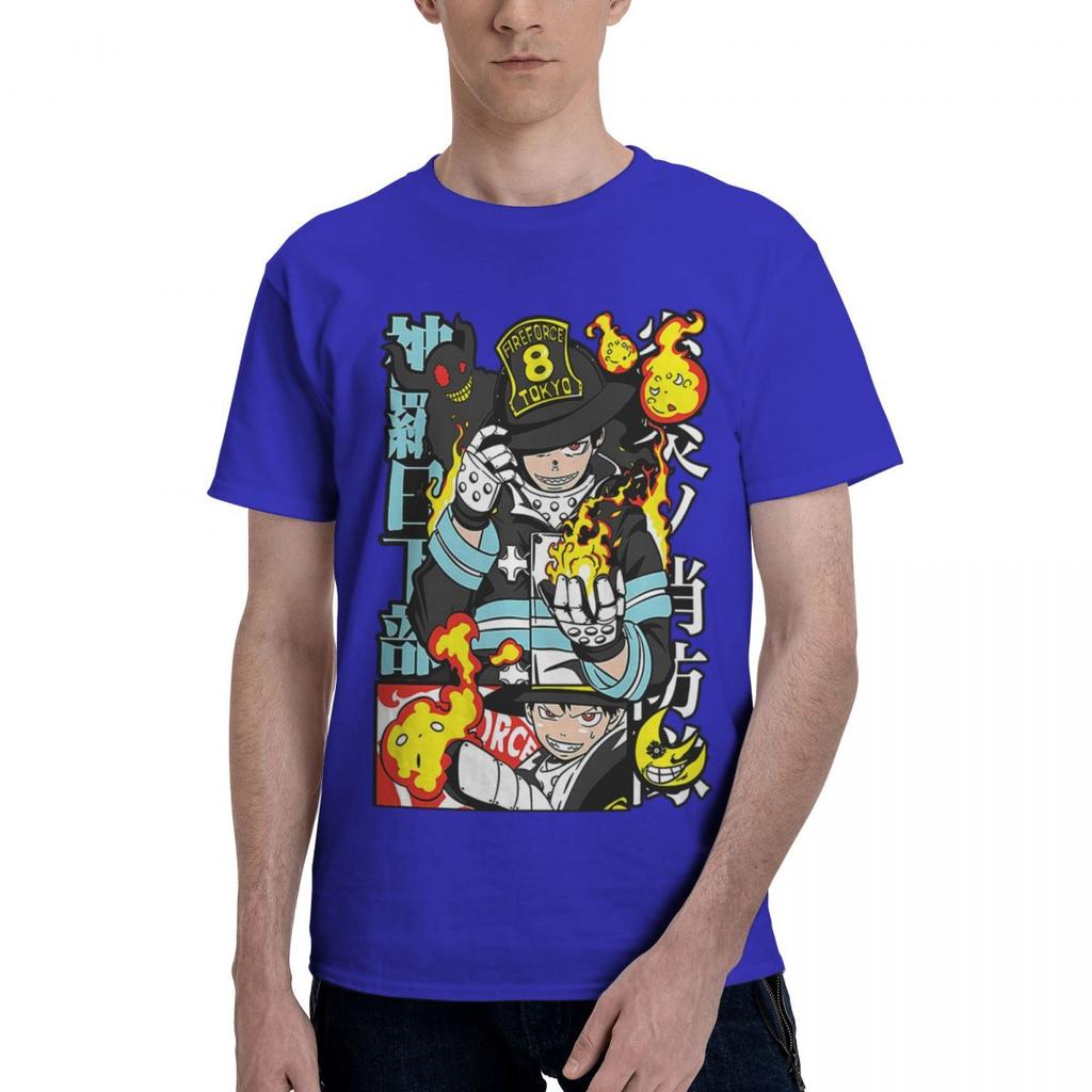 Tamaki Fire Benimaru 100 Cotton Casual Breathable Confortable Clothes Funny Ugus TShirts Men TShirt