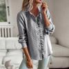 Long Sleeve Shirt Women's Autumn and Winter Temperament Commuter Top
