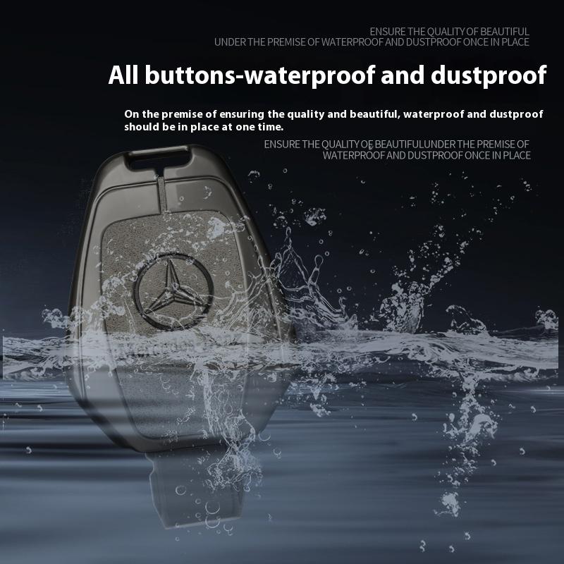Mercedes-Benz A C E G S V Class CLA CLS GLA GLC GLE GLK Vito Sprinter SL SLK Viano ML Car Alloy Key Case Key Bag Shell Key Chain