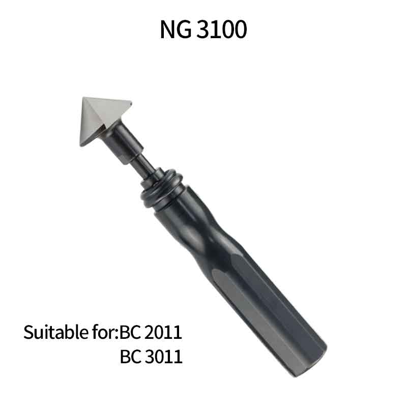 Hand Burr Trimming Knife Scraper NB1100/NG1000 Deburring Handle for Copper Tube Reamer Tool Parts BS1010 BC1041 Burr Scraper