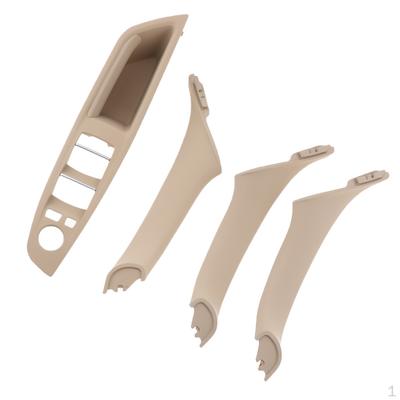 4 Pieces Inner Door Clasp Handle Handles Cover Interior for 5 F10, F18