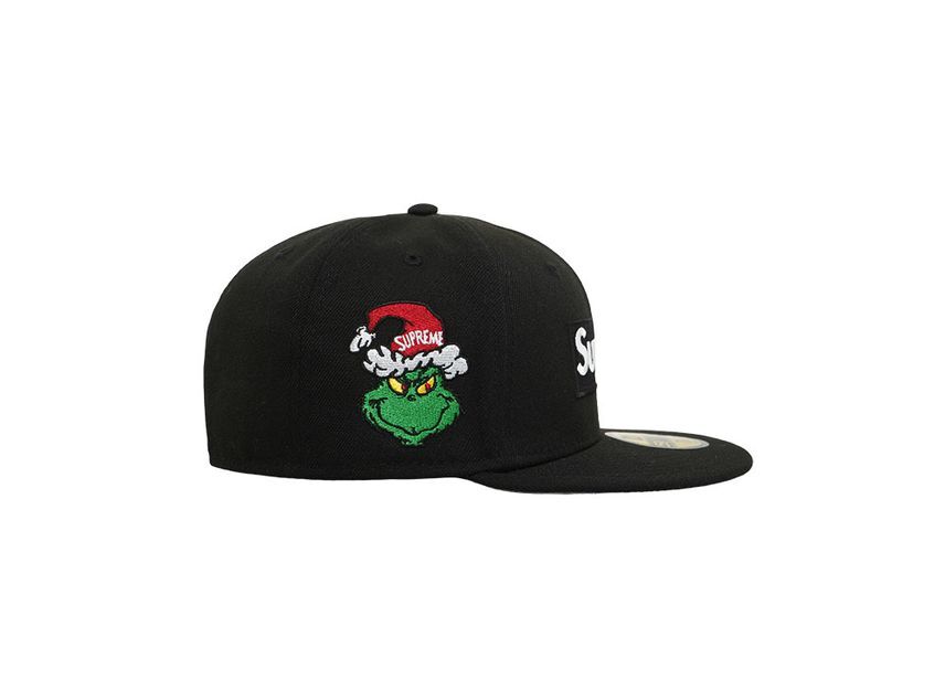 Supreme Grinch Krabička Logo Nová Era Černá