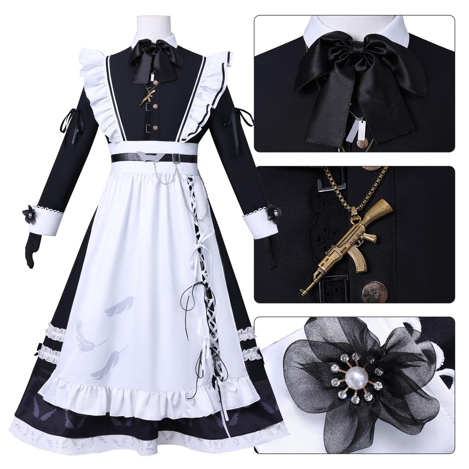 

Rainbow Club Leaf Cos Costumes Virtual Anchor Rainbow Club Kanae Leaf Valet Outfits Cosplay Anime Costumes C Costumes Halloween Carnival Birthday XXXL