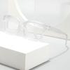 New Square Anti Blue Light Flat Mirror, Plain Colored, Rice Nail Street Photography, Simple Eyeglass Frame, Business Eyeglass Frame