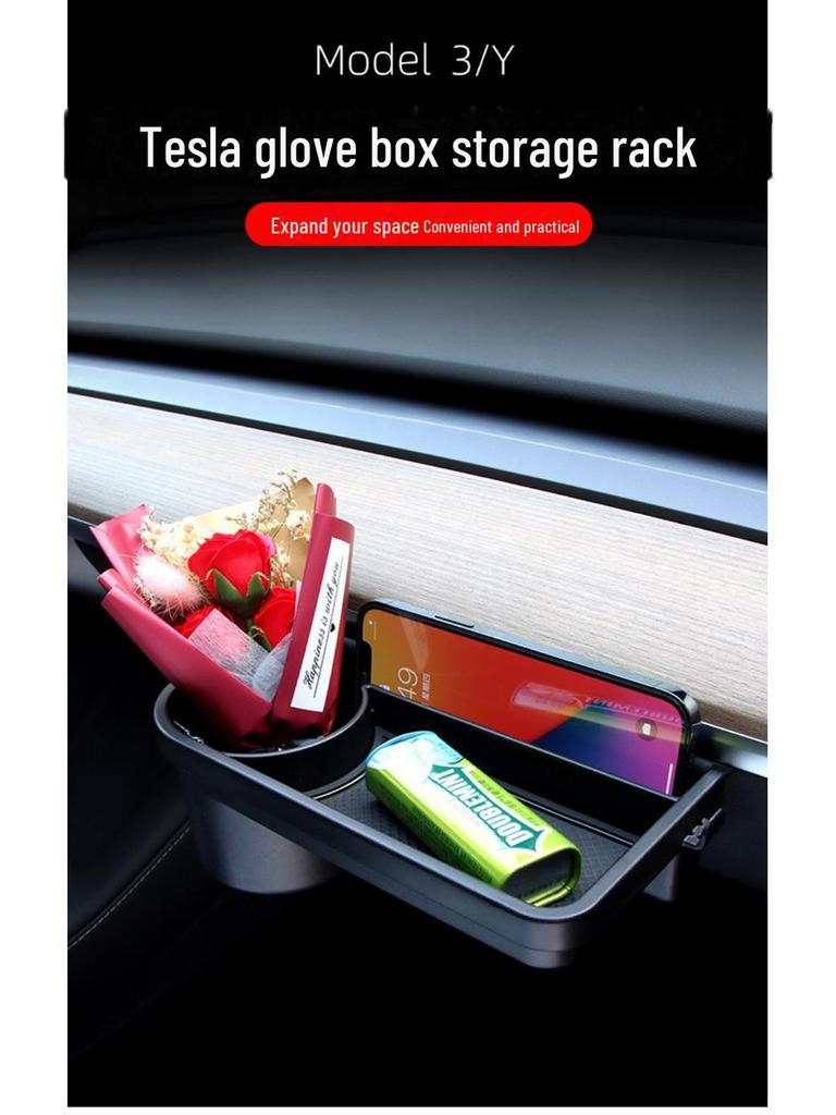 Silikon-Aufbewahrungsbox für die Armlehne des Tesla Model 3/Y