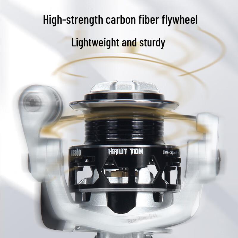 Miling Carbon Micro Spinning Fishing Reel