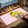 Princess Peach Print  Cushion Non-slip Laptop Tablet Big Mousepad XXL Mat Mini PC Playmat With Lock edge