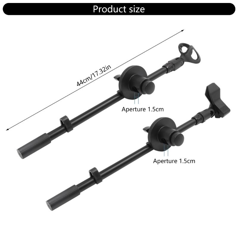 Floor Standing Mic Boom Arm Clip Microphone Mount Freely Rotatable for Home Studio and Broadcast Use Sound Equipment