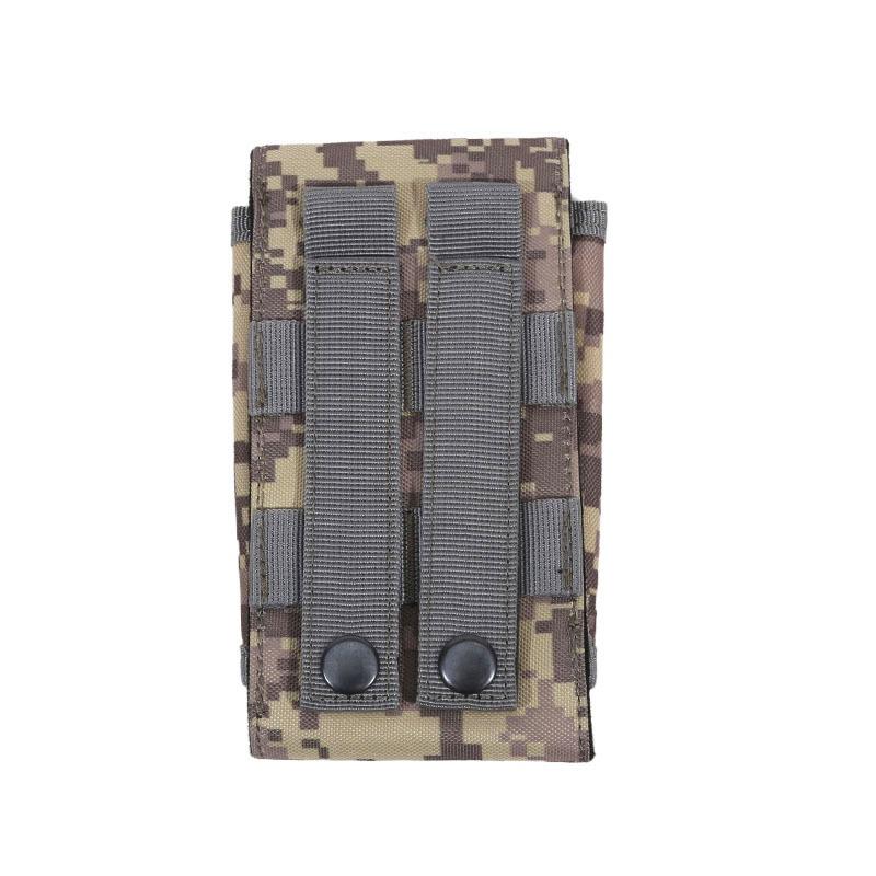 Multifunctional Outdoor Camping Hiking Tactical Phone Bag Men Camouflage Hook Loop Belt Bag Sports Mobile Waist Bag