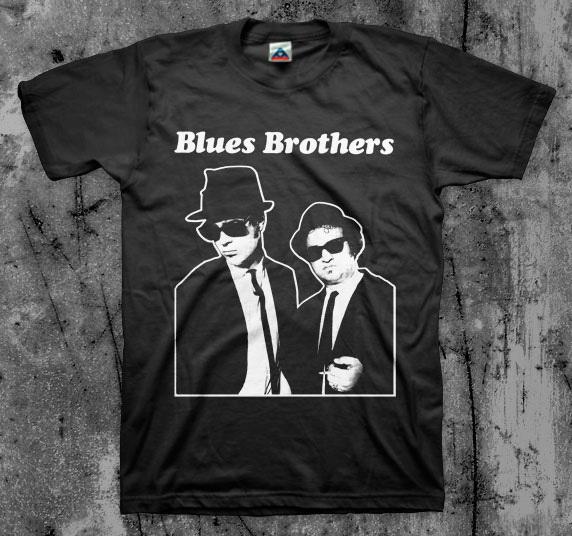 Blues Brothers T shirt (Belushi Aykroyd) Unisex T-Shirt XL