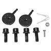 Hydraulic Brake Set High Density Sensitive Wear Resistant Mountain Bike Disc Brake Kit for Replacement