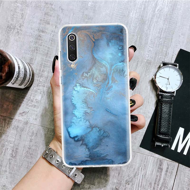 Granite Marble Phone Case For Xiaomi Redmi Note 15 14 13 12S 12 Pro Plus 11S 11E 11 11T 10S 10 Art Soft Pattern Cover Redmi Note