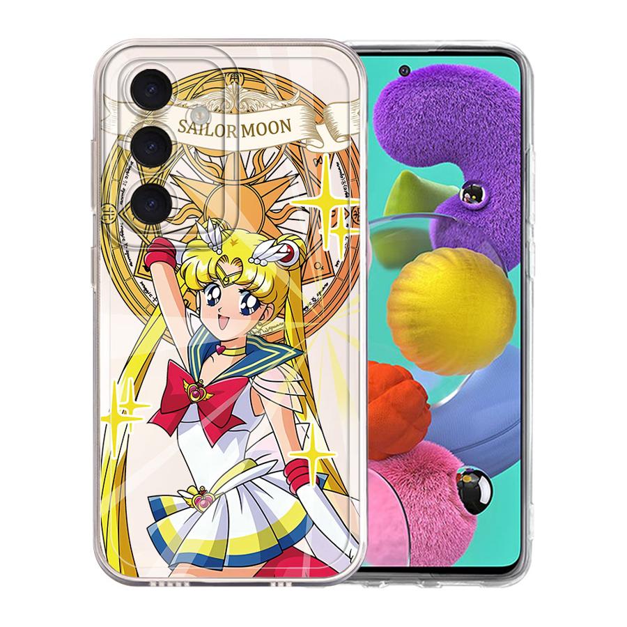 Sailor Chibi Moon Case for Samsung Galaxy A57 A34 A35 A56 A55 A25 A51 A14 A16 A26 A24 A52 A36 A37 A54 A15 A52 A17 Phone Cover