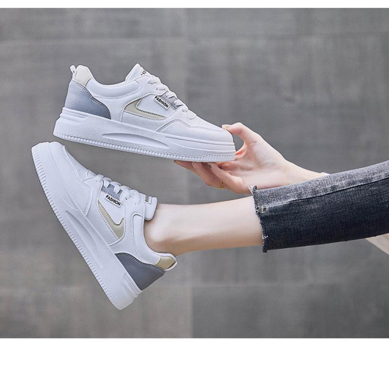 Новые женские кроссовки для бега на платформе — фото 6