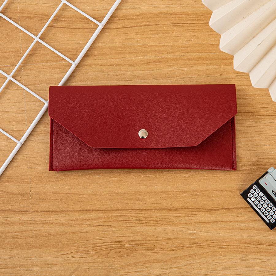 Leather Coin Purse, Letter Protector, Eyebrow Pencil Brush Kit, Eye Storage Bag, Jewelry Storage Bag