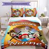 3 Adet Özel İsim Animaniacs Nevresim Takımı Yorgan Kılıfı Fermuarlı Tüm Mevsimler İçin 1 Yorgan Kılıfı & 2 Yastık Kılıfı Yatak Odası Dekorasyonu İçerir