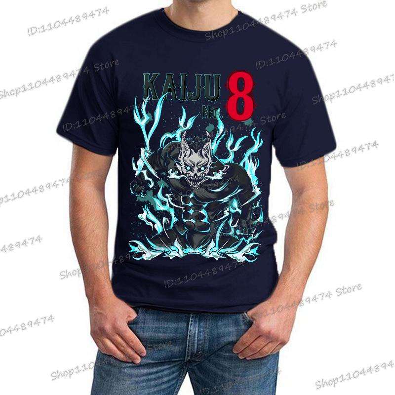 Kaiju No 8 Tričko Pánské Kafka Hibino Tričko Dámské Vtipné Manga Kaiju No 8 Dárek Streetwear Grafické Tričko Japonské Anime Tričko