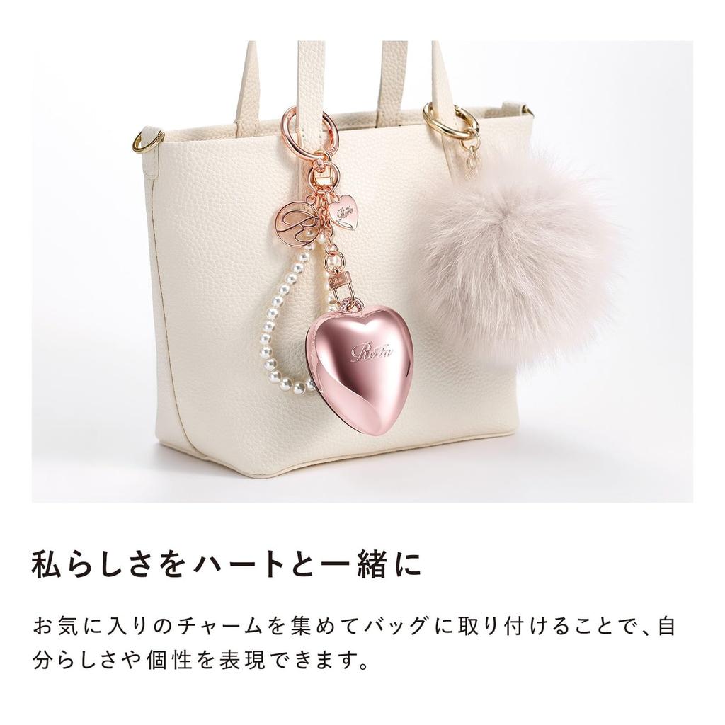 Store ReFa HEART BRUSH charm with shopping bag New Model [Official Exclusive] (M Purple)