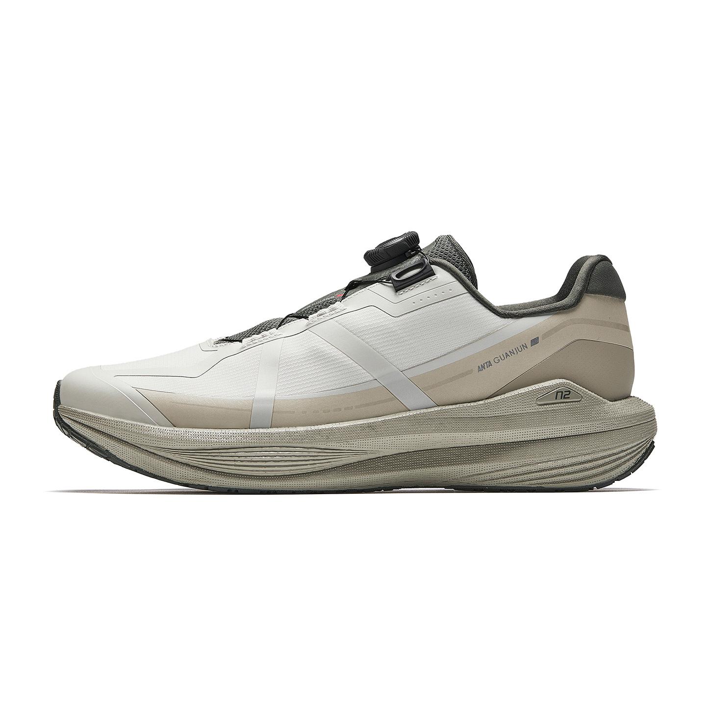Anta Кроссовки для бега серии Light Breeze Pro Champion 2026 Весенние спортивные кроссовки Мужские кроссовки для бега Серые 112615537A-2 39