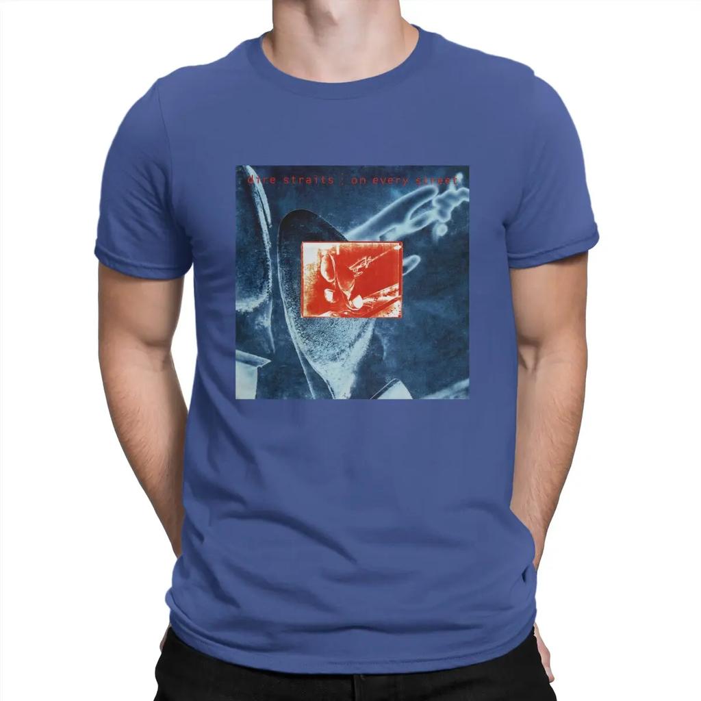 On Every Street Music Special TShirt Dire Straits Band Leisure T Shirt Summer T-shirt For Men Women