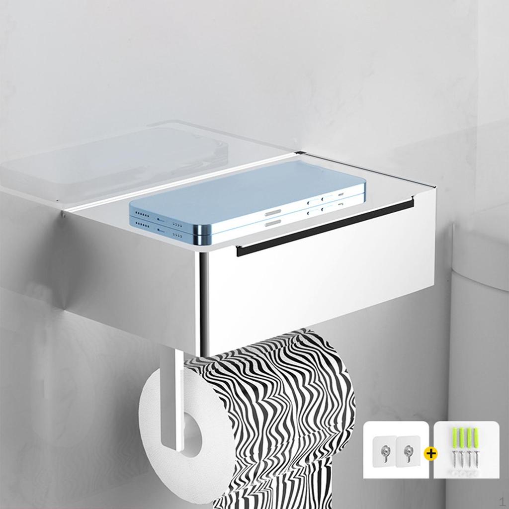 Multifunctional Sturdy Srage Rack Self Tissue Box for Tank Kitchen Bathroom Home Bedroom