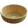 Bamboo Weaving Handmade Basket with Base - Multi-purpose Fruit, Snack, and Mantou Holder
