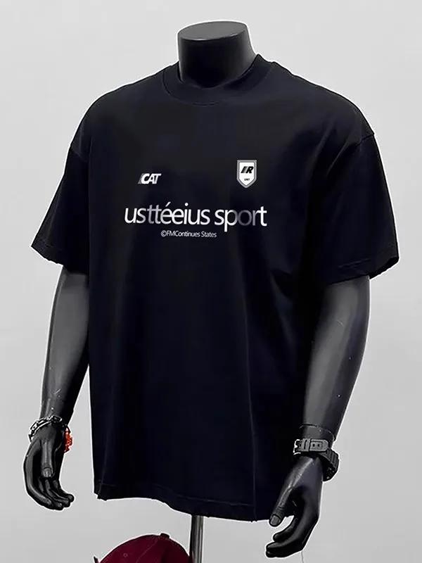 2025 New Summer Men Fashion 100 Pure Cotton TShirt  Fantastic Comfortable Printting Partner Tshirt Sports Outdoor Tshirt Tops