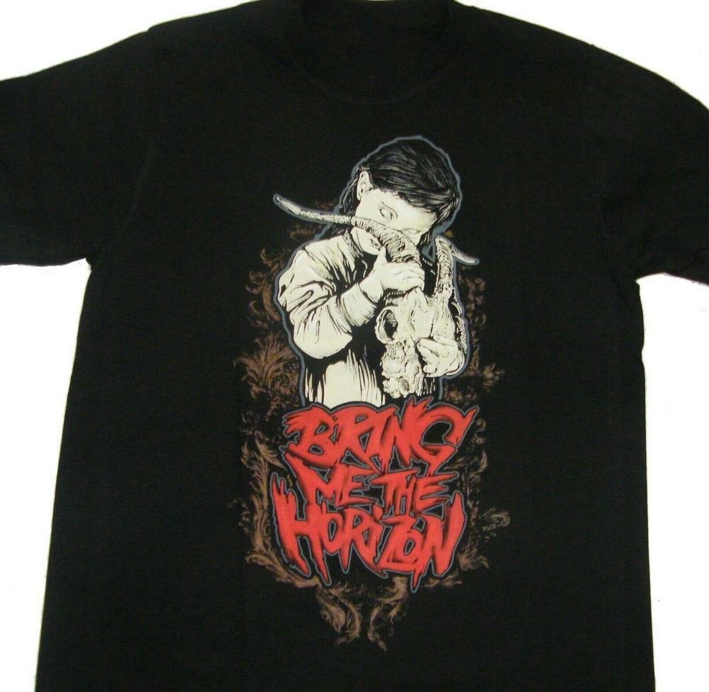 

Vtg Bring Me The Horizon Band Black Unisex Cotton T-Shirt Sizes JJ4766 3XL