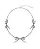 Luvistrue Sm Ribbon Chocker(Black)