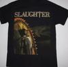 Slaughter rocková kapela černé tričko topy trička pánské dámské unisex tričko všechny velikosti S-4XL