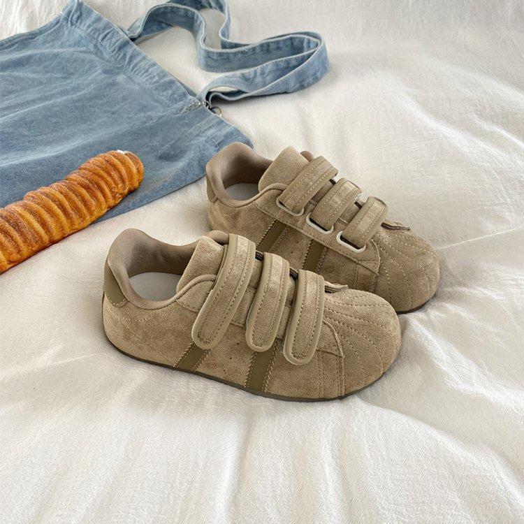 Retro Thick-soled Velcro, German Training Shoes, Board Shoes, Best-selling Niche and Versatile Shoes