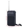 Double Power Pocket AM FM Radio With FM AM Tuning Large Volumes Rechargeable And Battery Operated Power Supply Radio