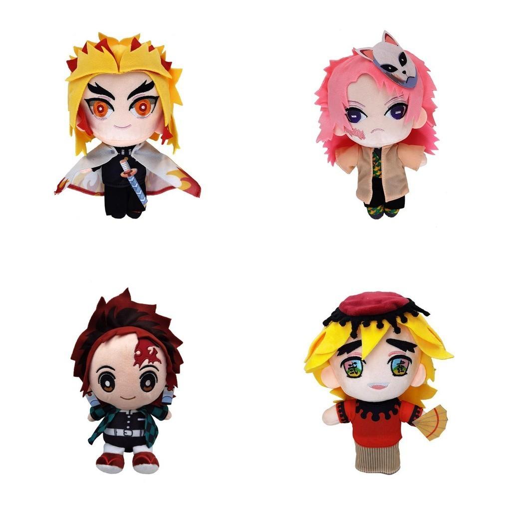 8in Anime Demon Slayer Kimetsu No Yaiba Měkká plyšová panenka Vycpaná dětská hračka Dárek