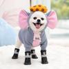4Pcs Anti-Slip Dog Shoes Waterproof Dog Footwear Fashion Pet Boots  Puppy