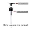 500ML Soap Dispenser Refillable Shampoo Conditioner Hands and Dishes Soap Dispenser Bottle for Kitchen Bathroom