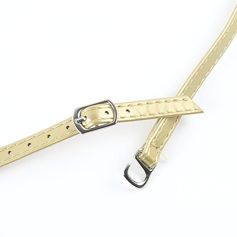 Cordones para Zapatos de Tacón Alto con Tobillera de Cuero Antideslizante para Mujer